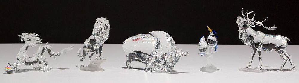 Lot 495: Swarovski Crystal Animal Assortment