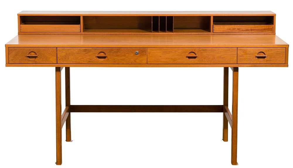 Lot 530: Peter Lovig for Dansk Teak 'Partners' Desk