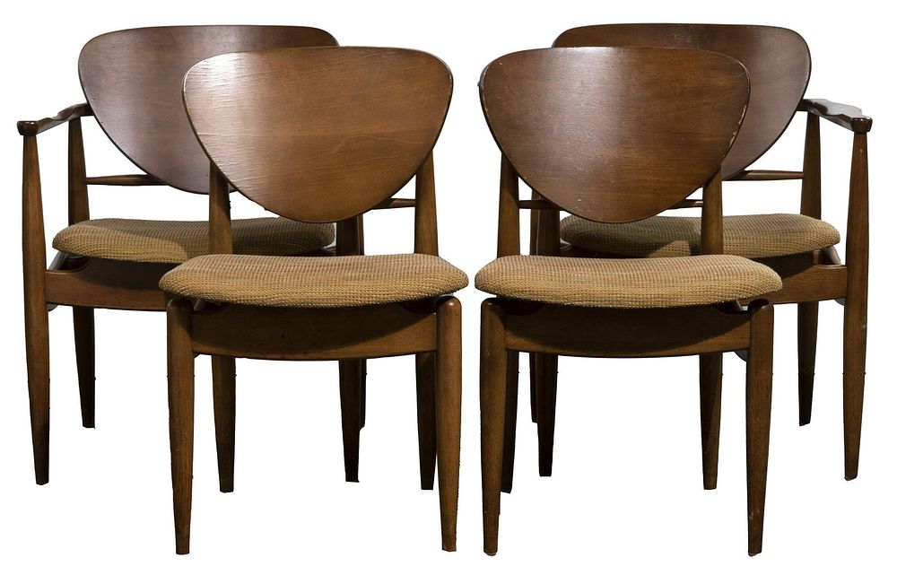 Lot 531: MCM John M. Smyth Co. Upholstered Chair Collection