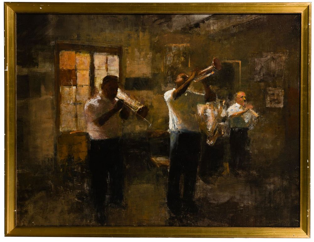 Lot 172: Jim Pennington (American, b.1972) Oil on Panel