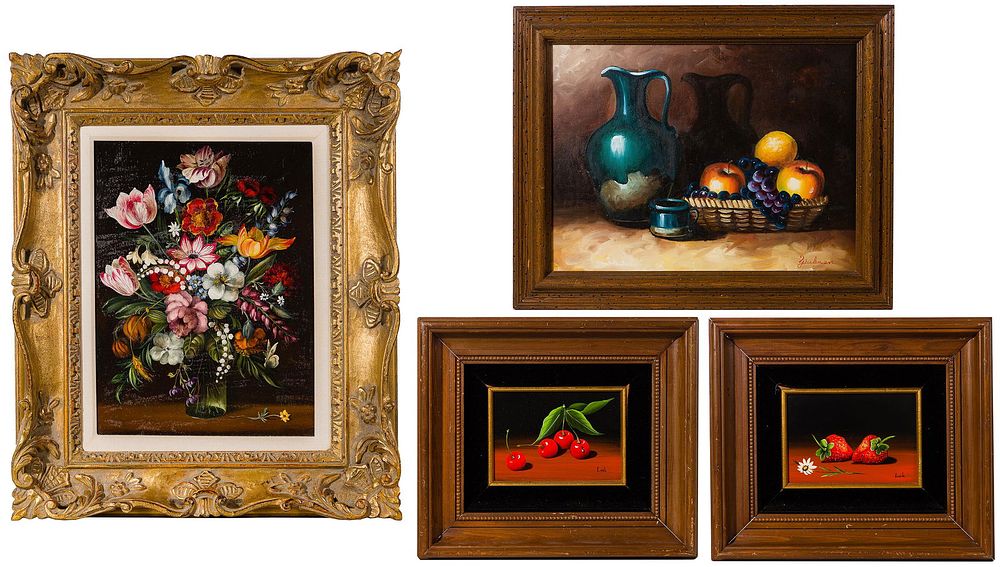Lot 207: Still Life Painting Assortment