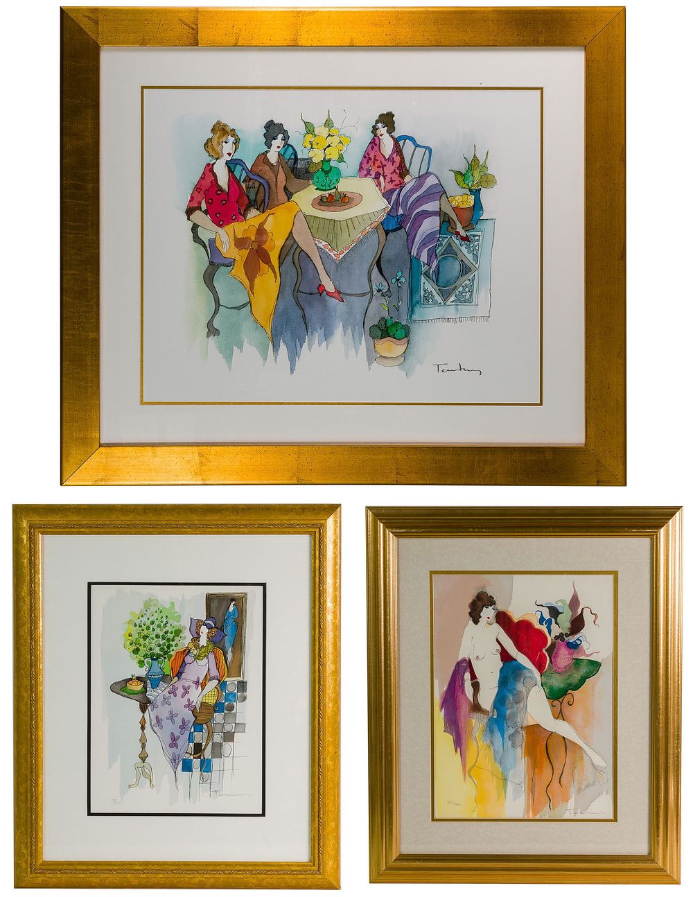 Lot 225: Itzchak Tarkay (Israeli, 1935-2012) Serigraph Assortment