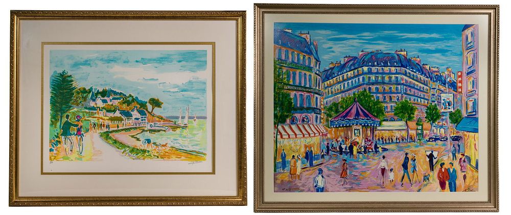 Lot 234: Jean-Claude Picot (French, 1933-2020) Serigraphs