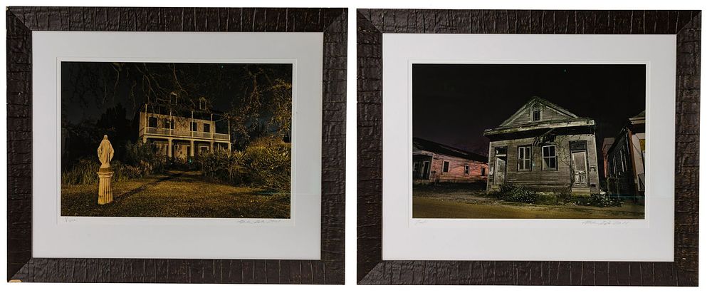Lot 304: Frank Relle (American, b.1976) 'Nightscapes' Series Photographs