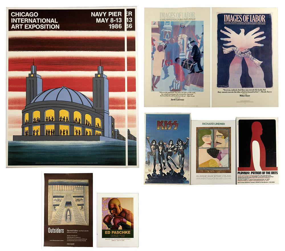 Lot 331: Exhibition Poster Assortment