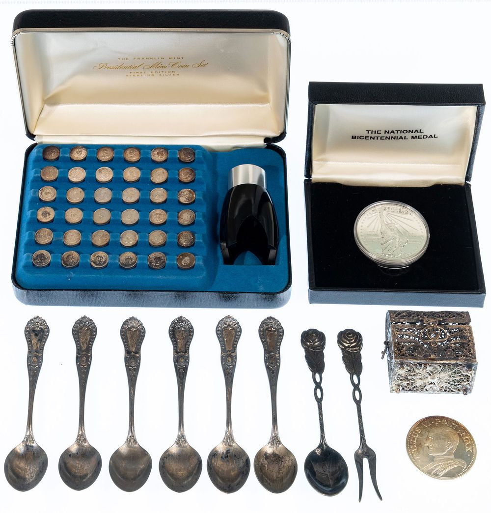 Lot 346: Silver Coin Assortment