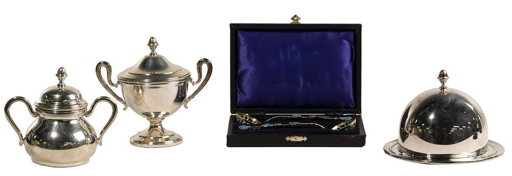 Lot 362: European Silver (800) Hollowware Assortment