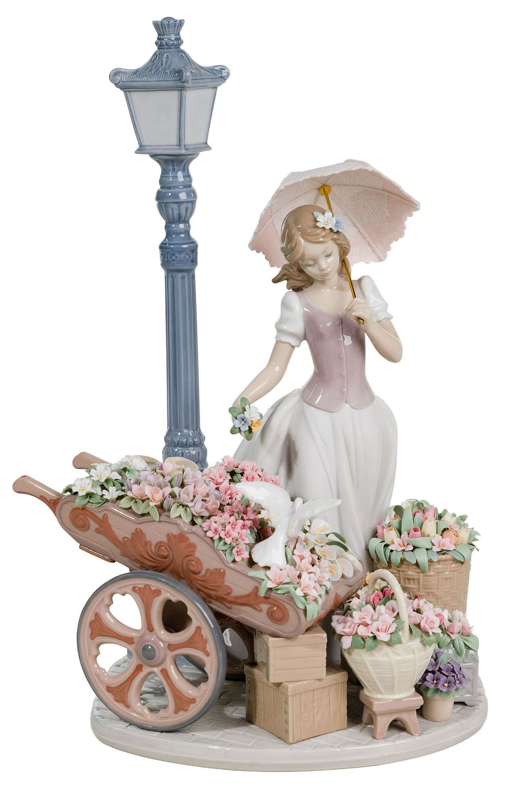 Lot 397: Lladro #6809 'Flowers for Everyone' Figurine