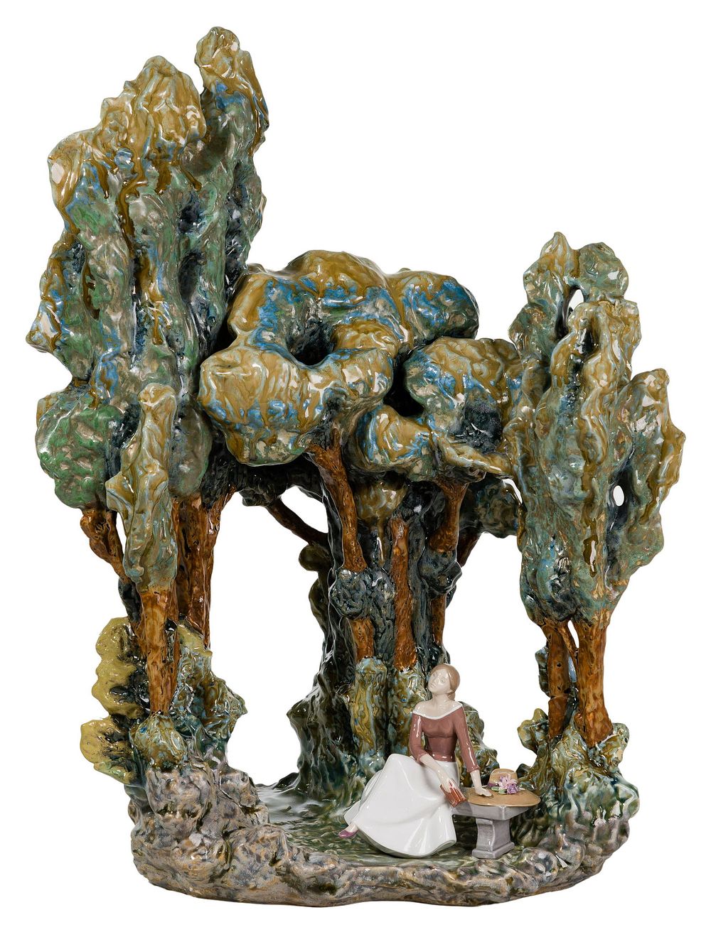Lot 399: Lladro #8597 'Enchanted Glade' Figurine