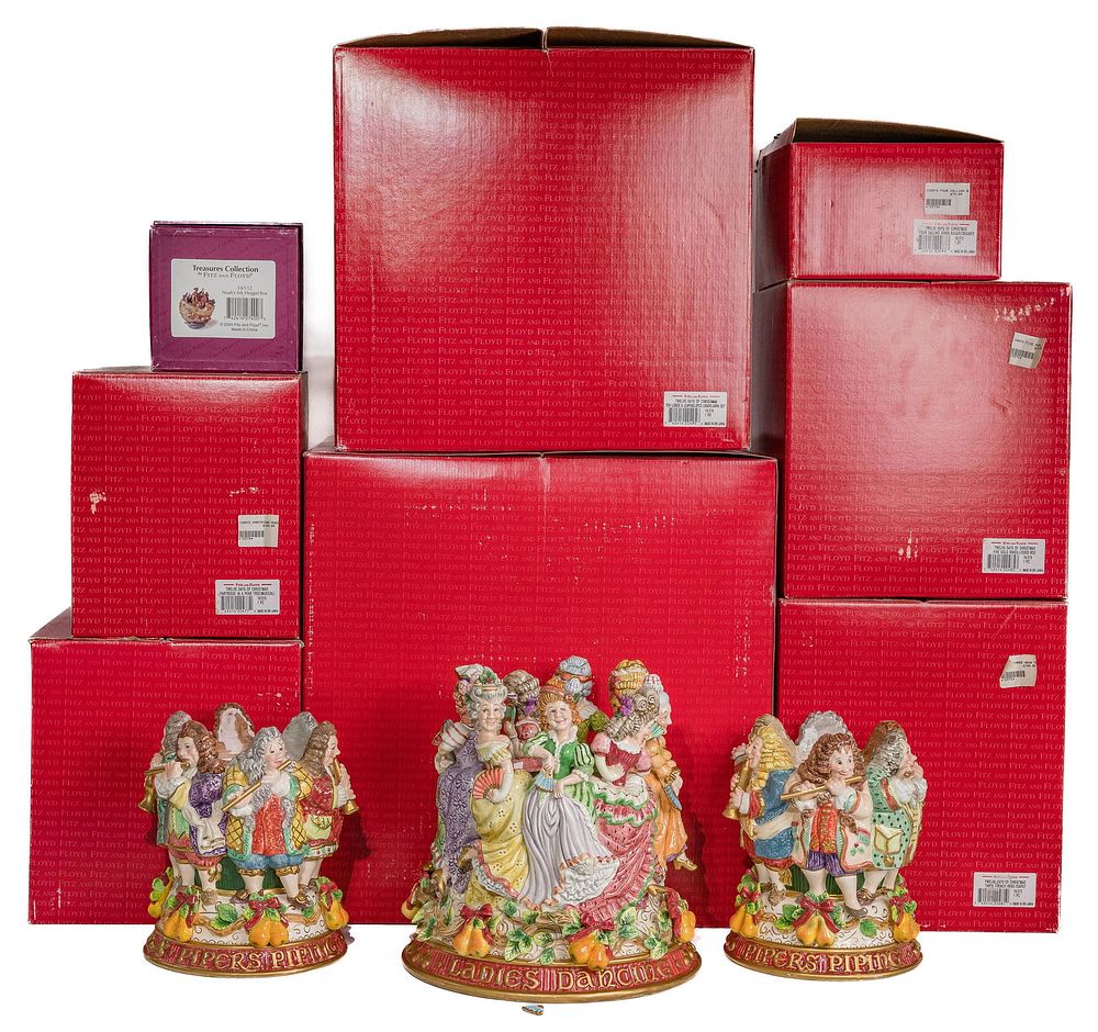 Lot 413: Fitz and Floyd Decorative Collection