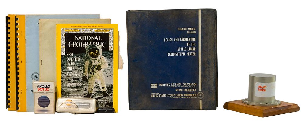 Lot 425: 1969 Monsanto Apollo Lunar Radioisotopic Heater
