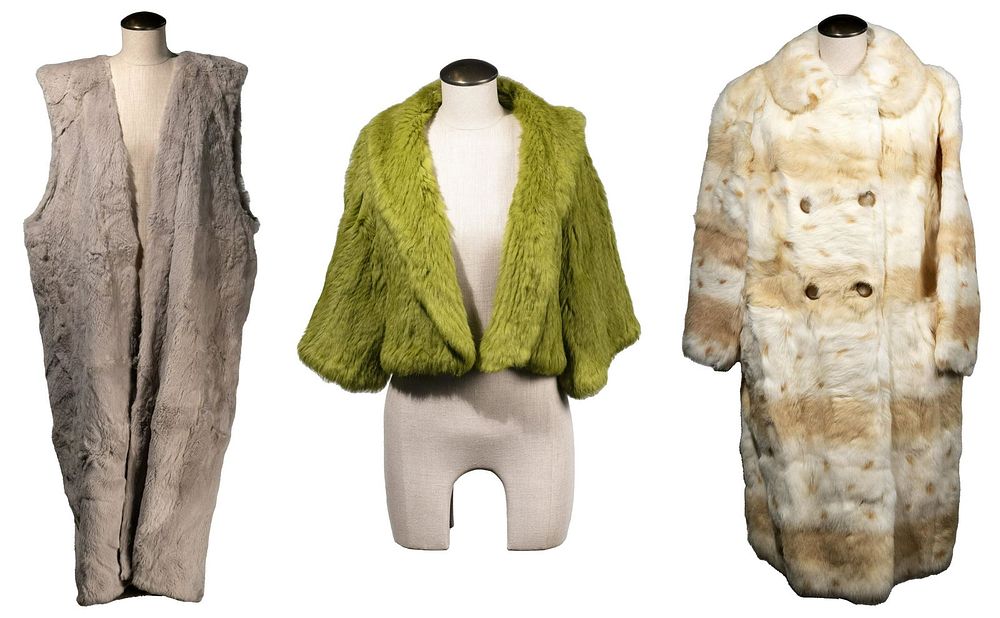 Lot 432: Rabbit Fur Coat Assortment