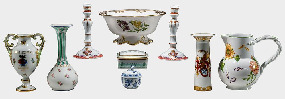 Lot 451: European Porcelain Assortment