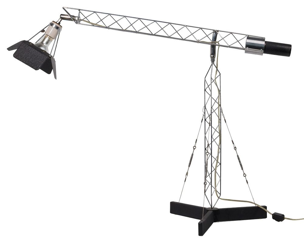 Lot 455: (Attributed to) Curtis Jere for Artisan House 'Crane' Desk Lamp