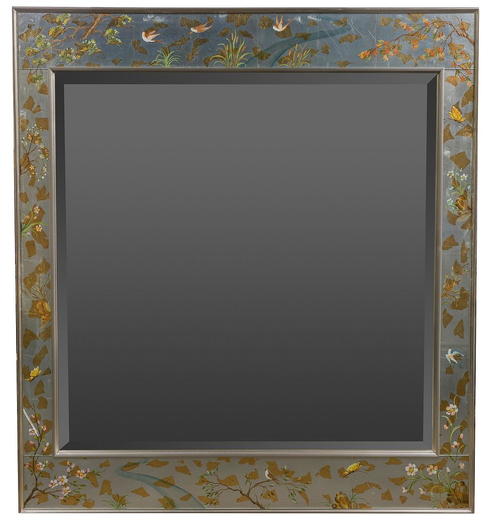 Lot 461: Rena Westerhof for La Barge Asian Style Wall Mirror