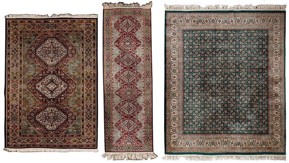 Lot 469: Kashmir Rug Assortment