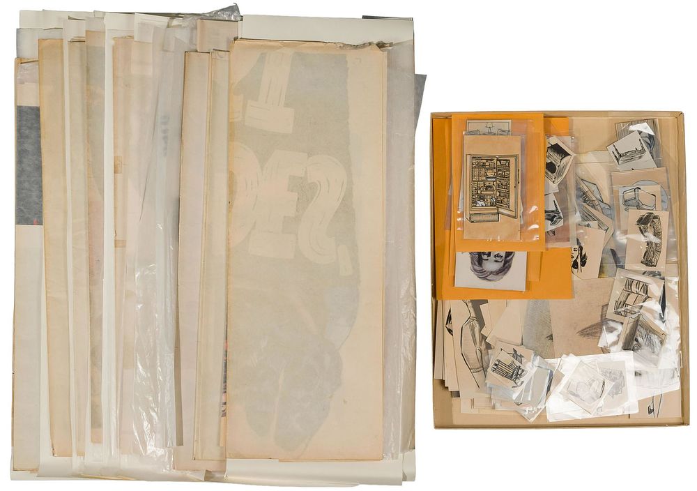 Lot 475: Movie Poster and Advertising Artwork Assortment