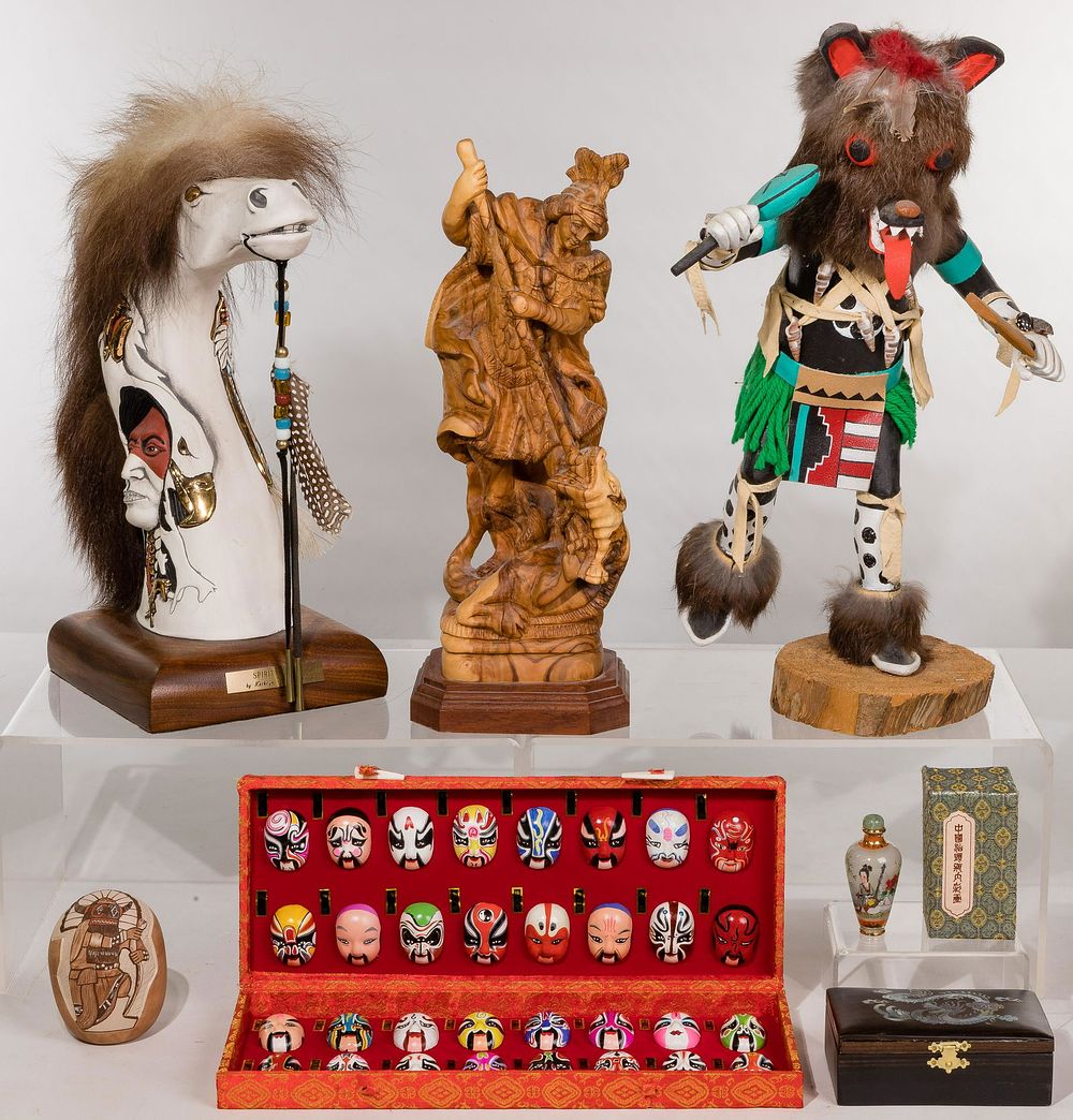 Lot 484: Ethnographic Object Assortment
