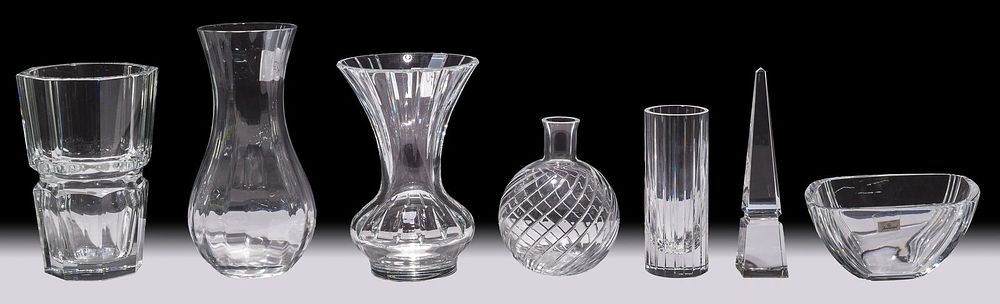 Lot 497: Baccarat Crystal Assortment