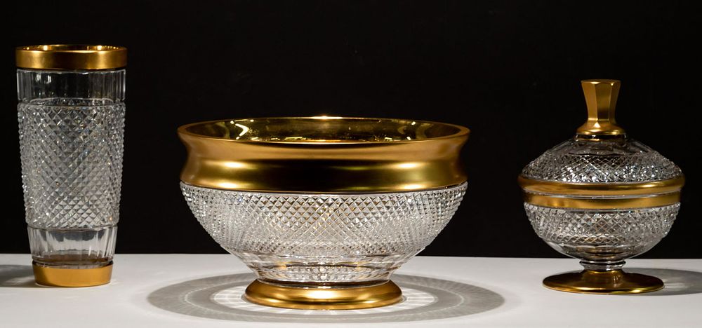 Lot 499: Cut Crystal Assortment