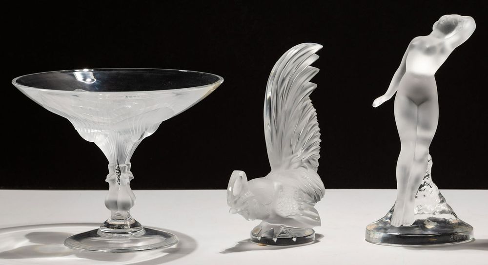 Lot 517: Lalique Crystal Assortment