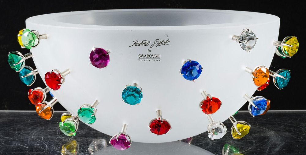 Lot 520: Swarovski 'Apollo' Bowl