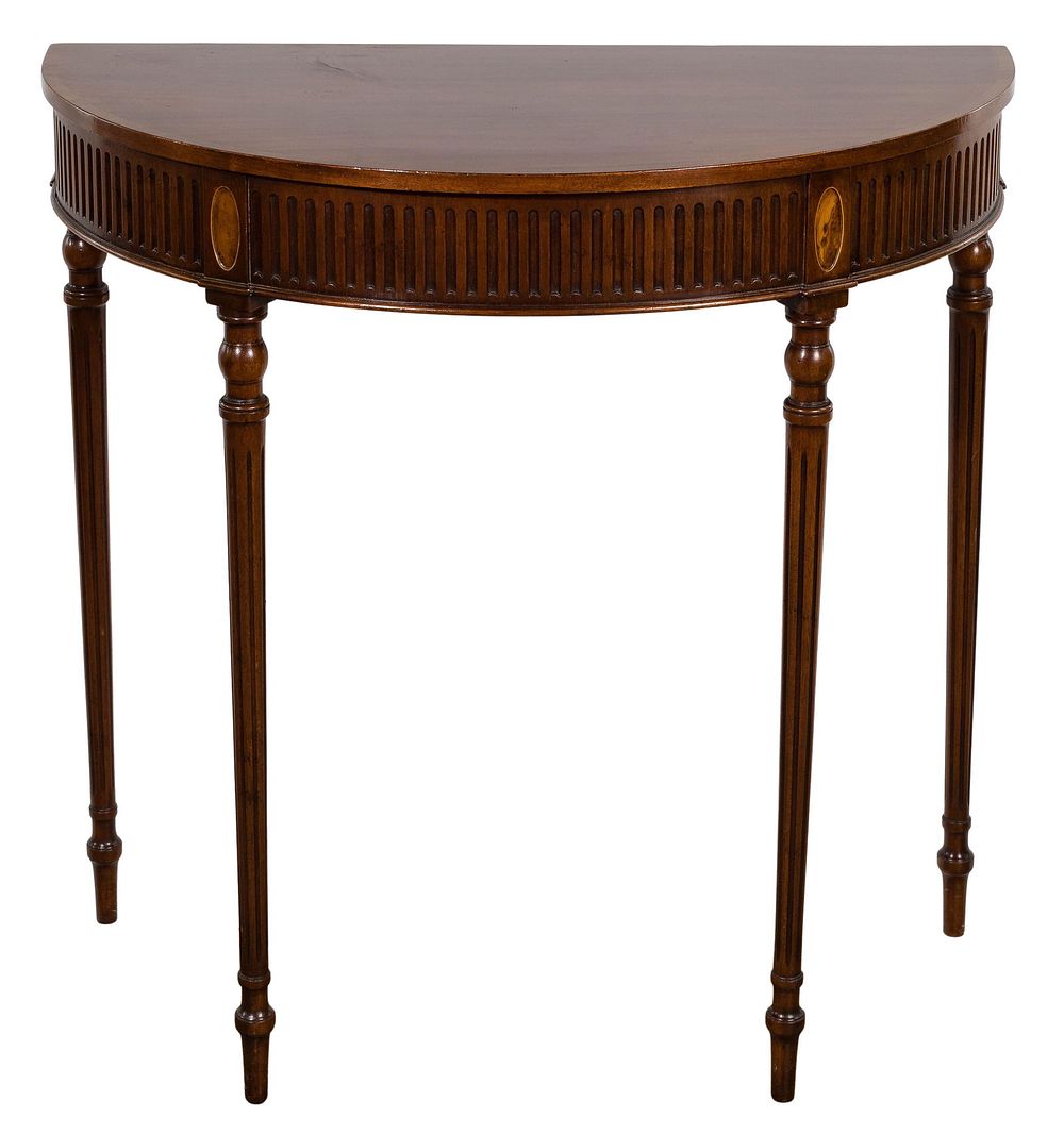 Lot 573: Arthur Brett & Sons Ltd. for Marshall Fields English Console Table