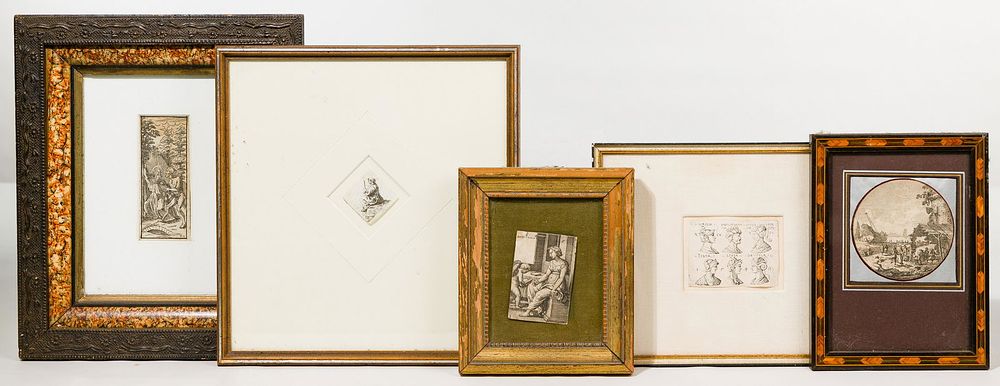 Lot 155: Old Master Print Assortment