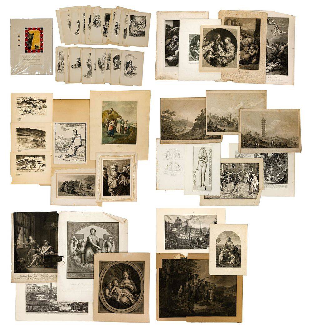 Lot 159: Print and Reproduction Print Assortment