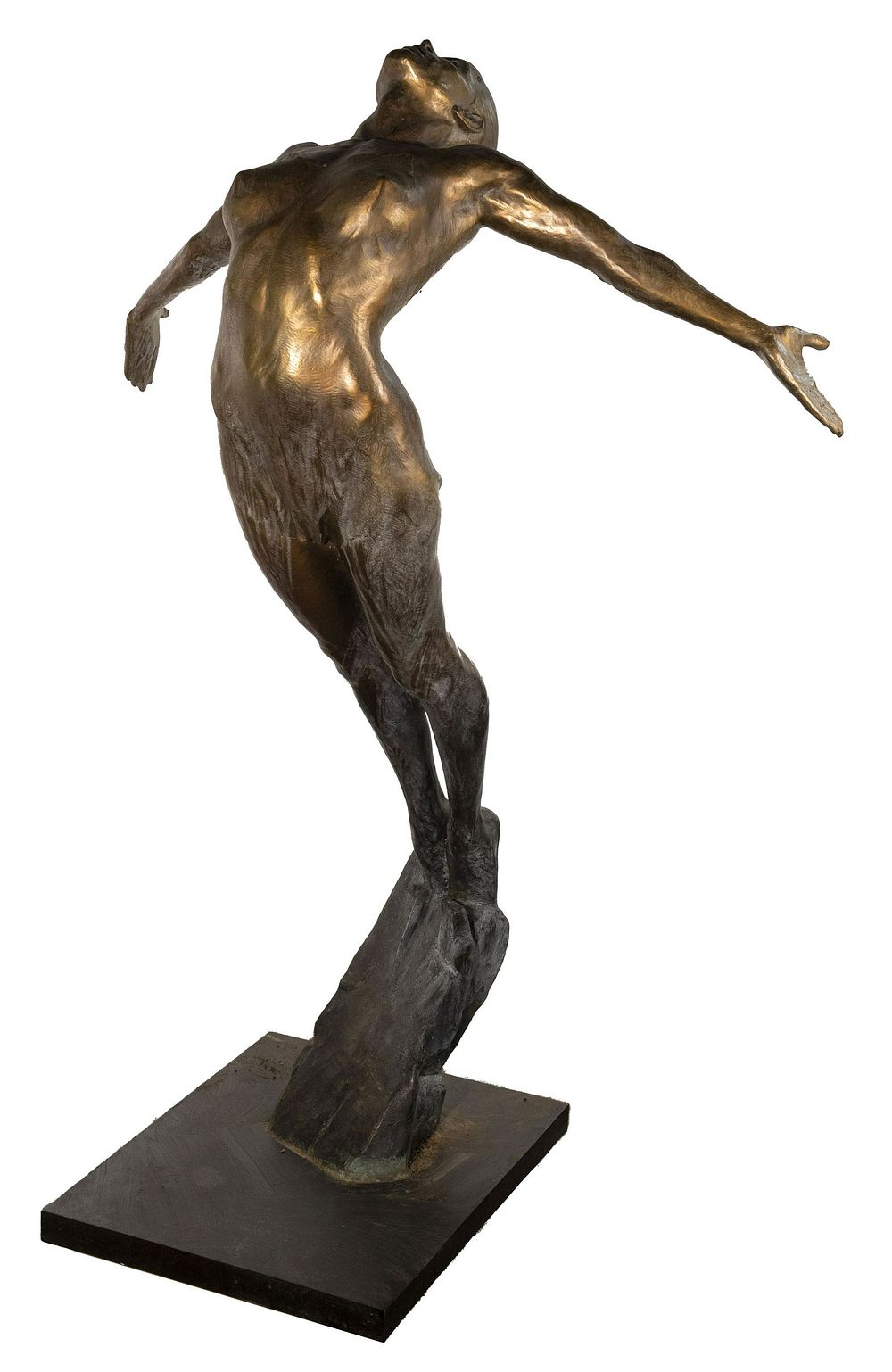 Lot 192: Victor Issa (American, b.1954) 'Freedom' Bronze Sculpture