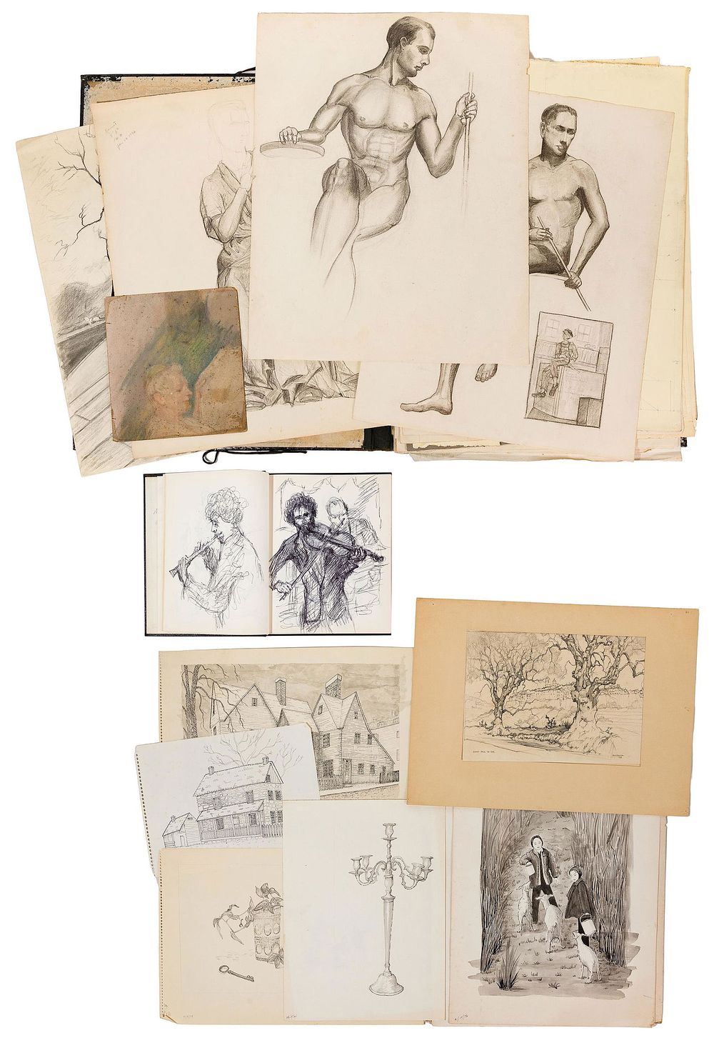 Lot 203: Artist Portfolio Assortment