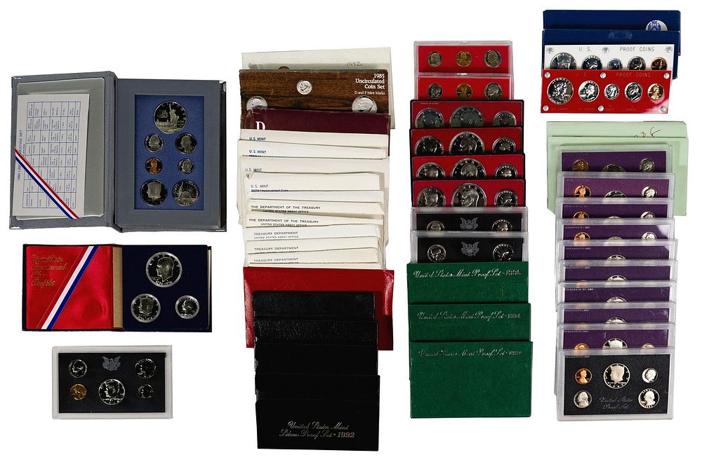 Lot 220: US Proof and Mint Set Assortment