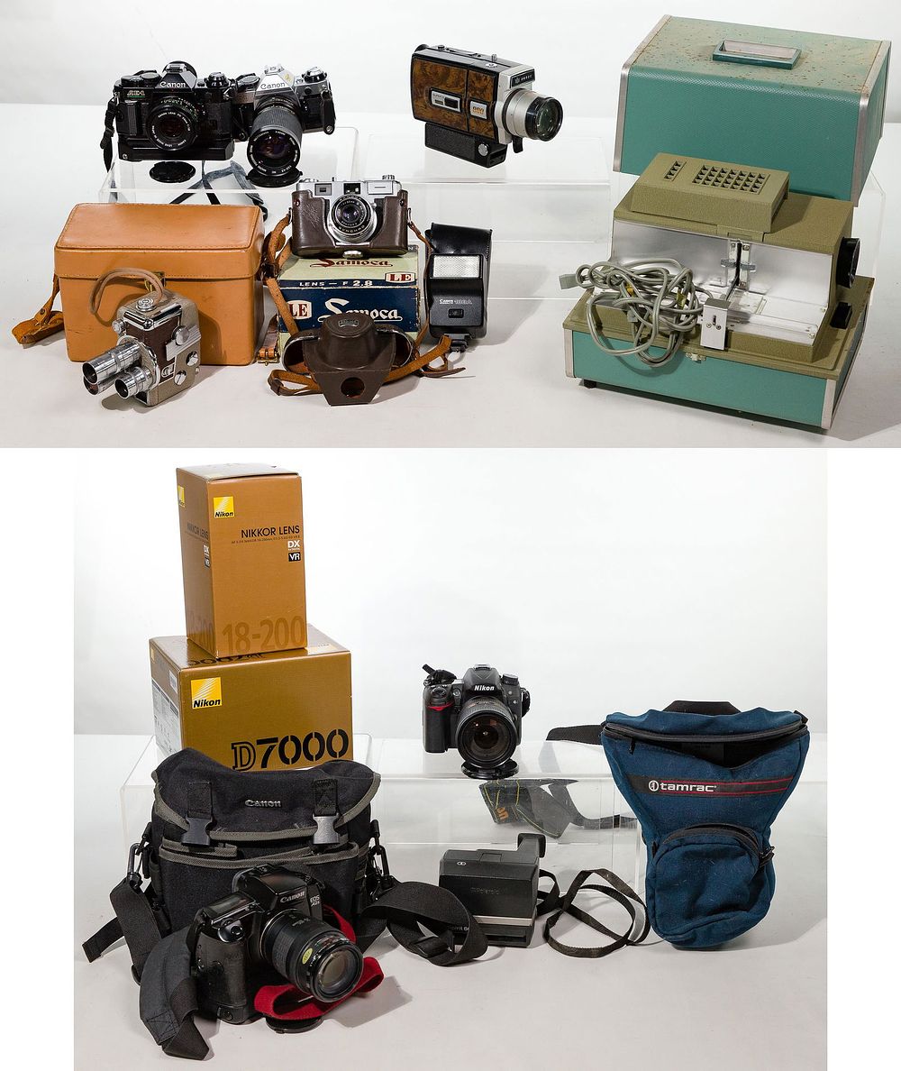 Lot 226: Camera, Lens and Accessory Assortment