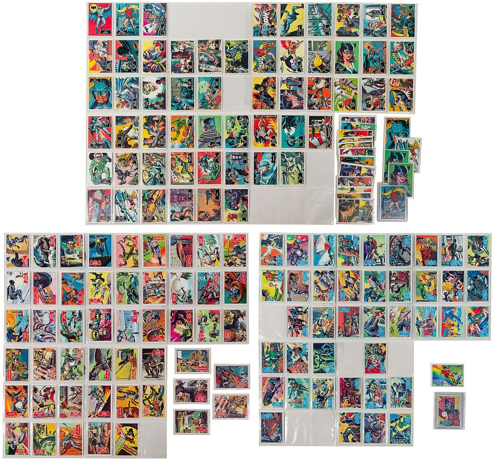 Lot 295: Batman Trading Card Assortment