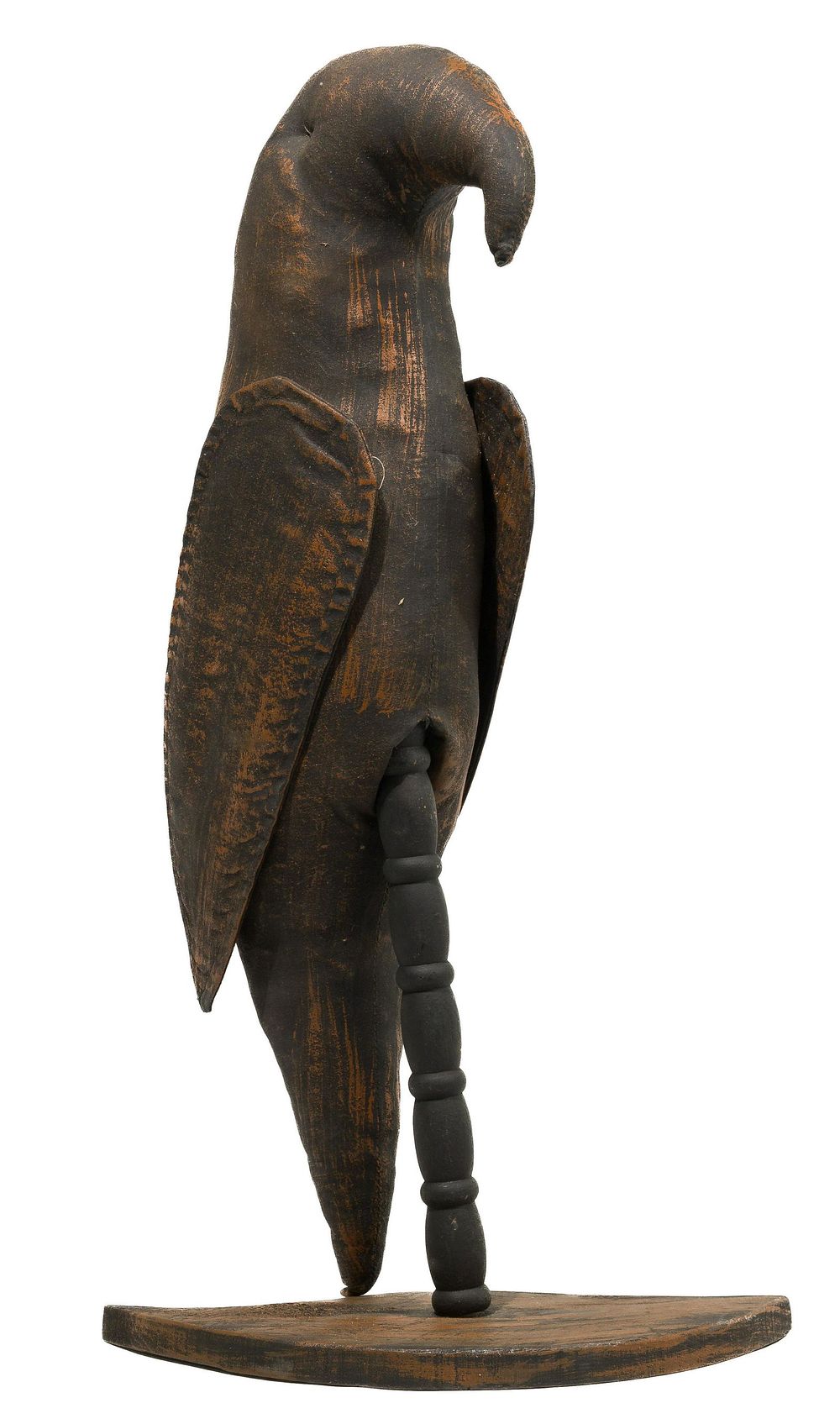 Lot 297: Fabric Bird Sculpture