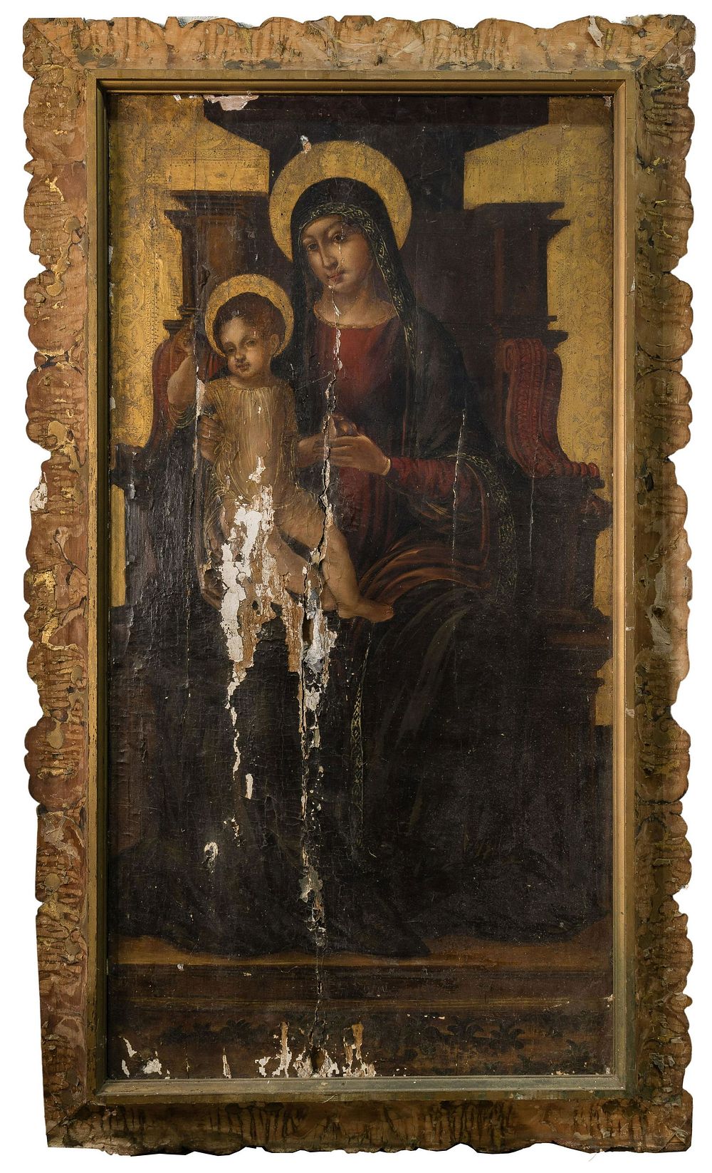 Lot 300: 'Madonna and Child' Icon