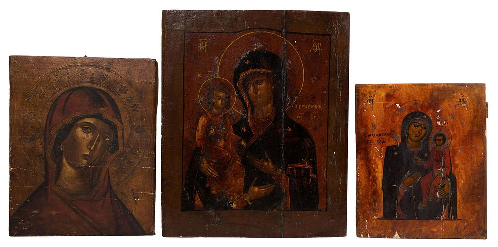 Lot 304: Eastern Orthodox Icon Assortment