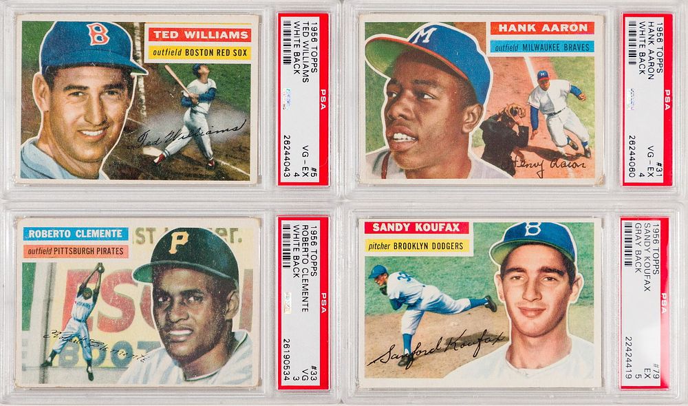 Lot 324: 1956 Topps Baseball PSA Assortment