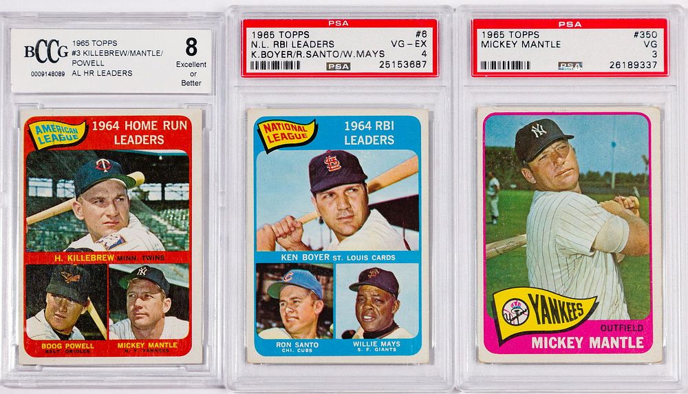Lot 341: 1965 Topps Baseball PSA Assortment