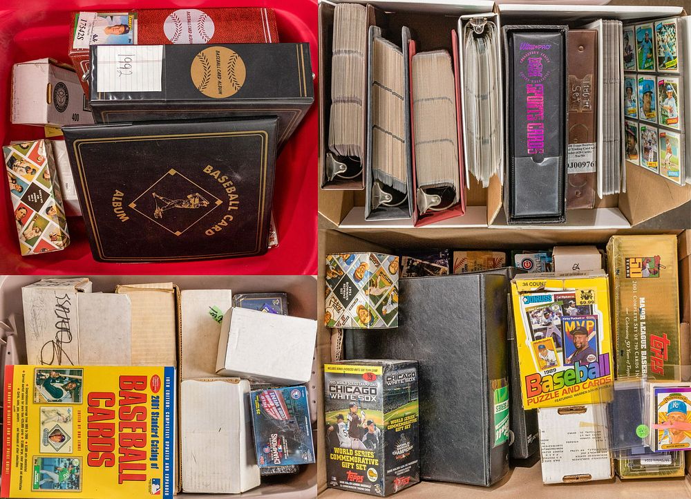 Lot 348: Baseball Card Assortment