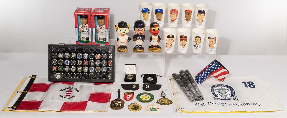 Lot 354: Sports Memorabilia Assortment
