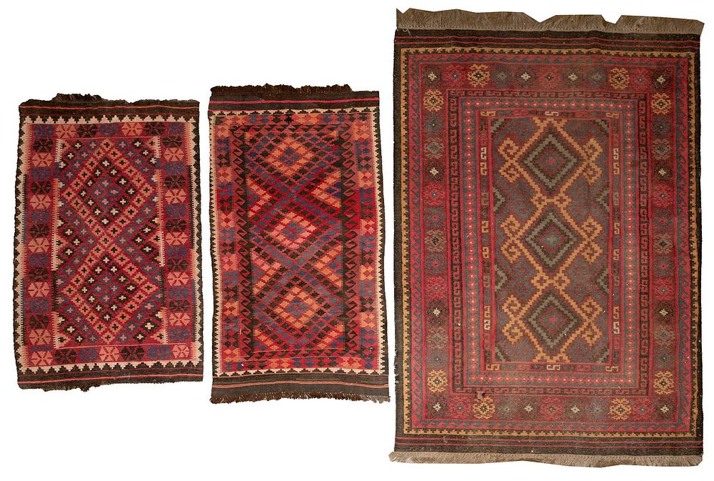Lot 378: Kilim Rug Assortment