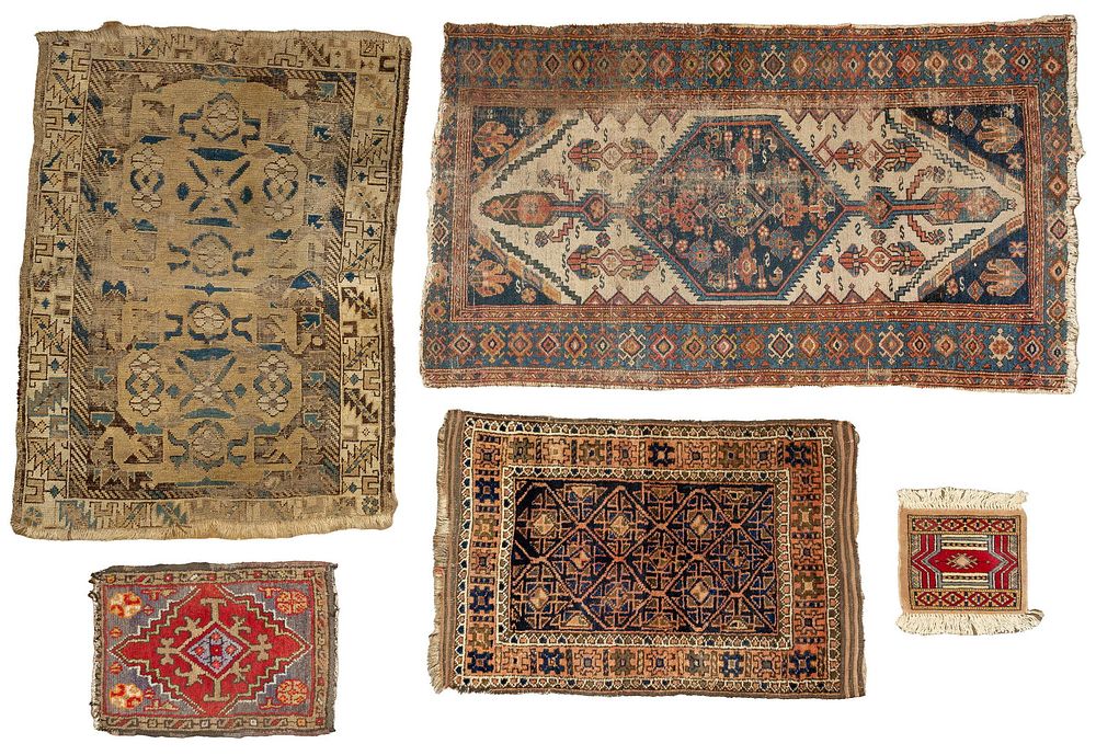 Lot 388: Persian Wool Rug Assortment