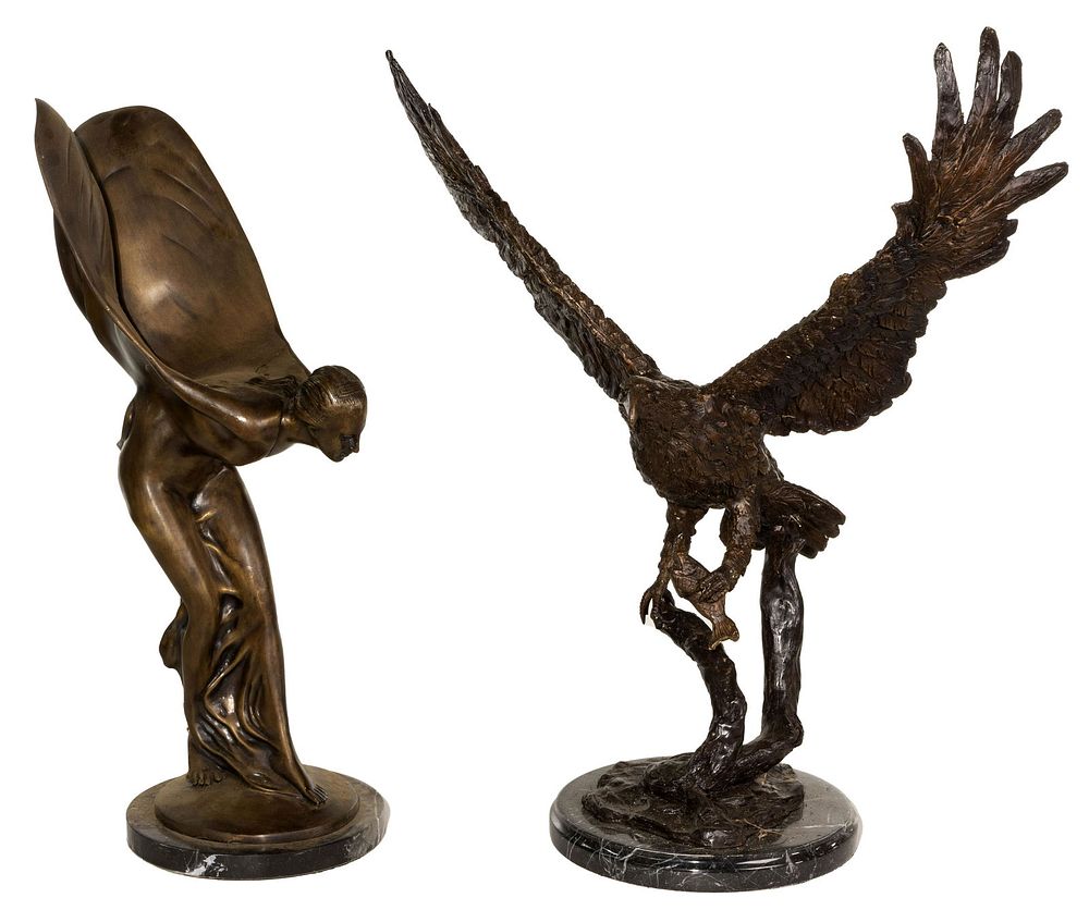 Lot 400: Bronze Sculptures