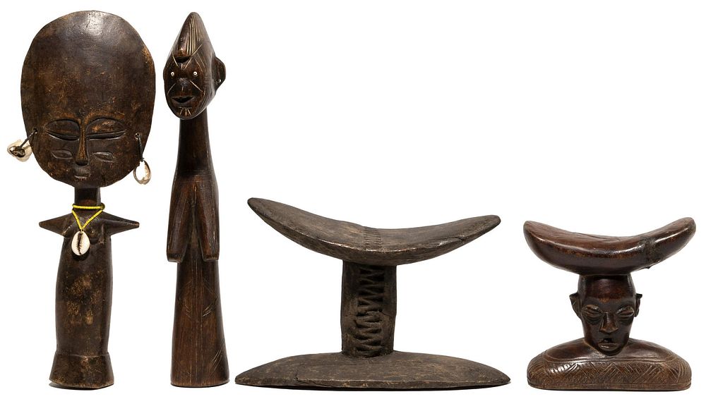 Lot 402: African Carved Wood Assortment