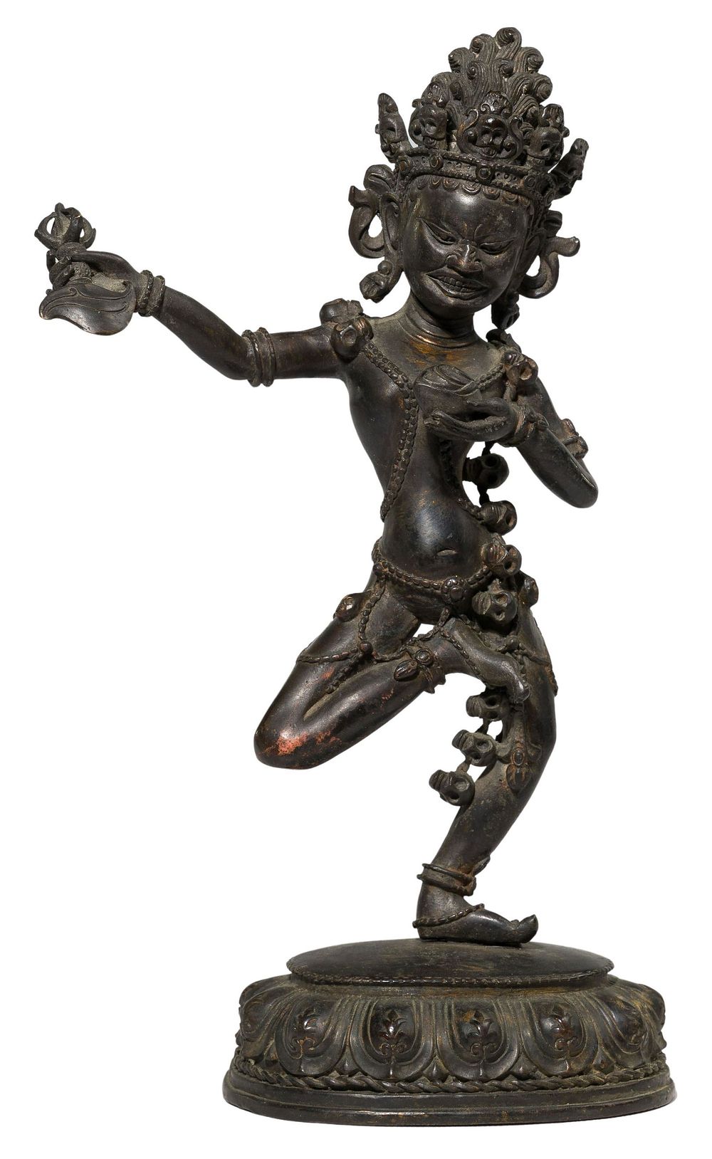 Lot 151: Tibetan Dakini Bronze Buddha Statue