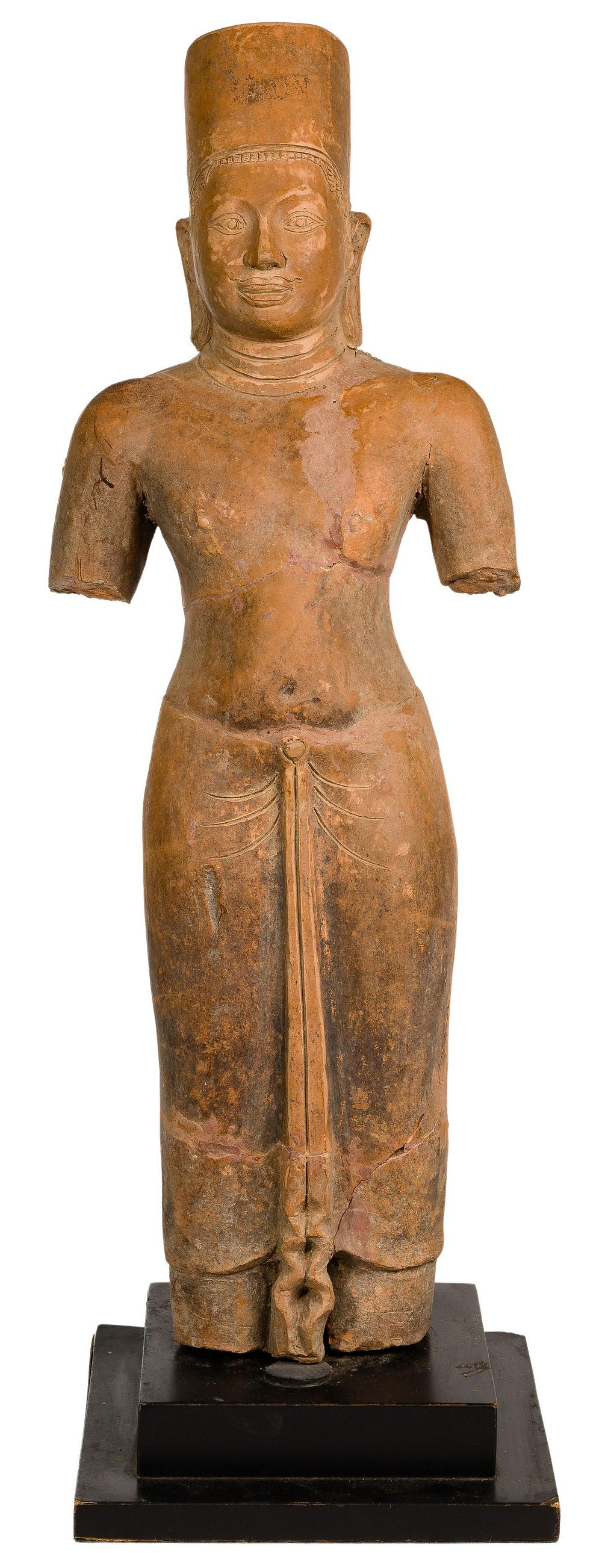 Lot 155: Cambodian Khmer Ceramic Sculpture