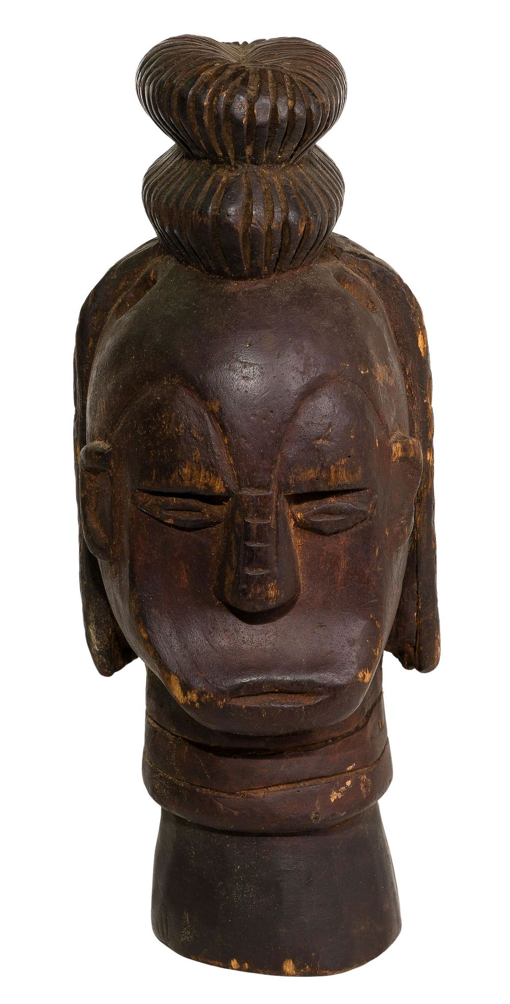 Lot 162: African Fang Carved Wood Reliquary