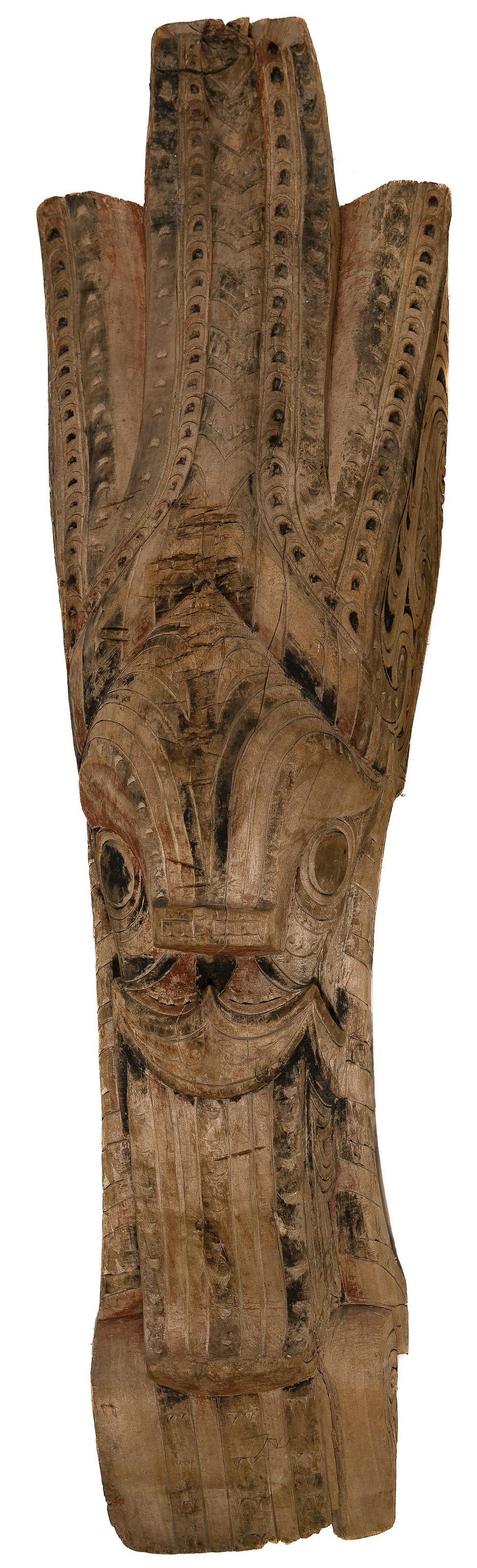 Lot 167: Indonesian Batak Singa House Ornament