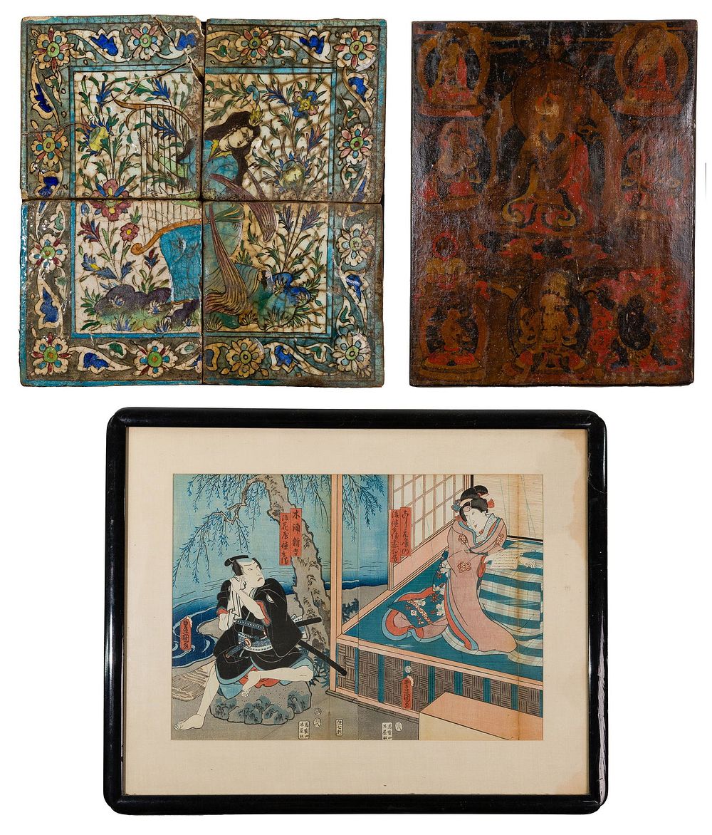 Lot 168: Asian Artwork Assortment